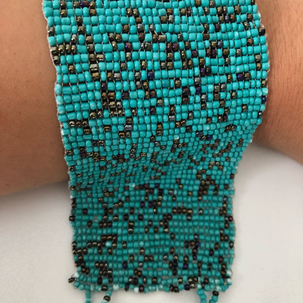 Handmade beaded bracelet